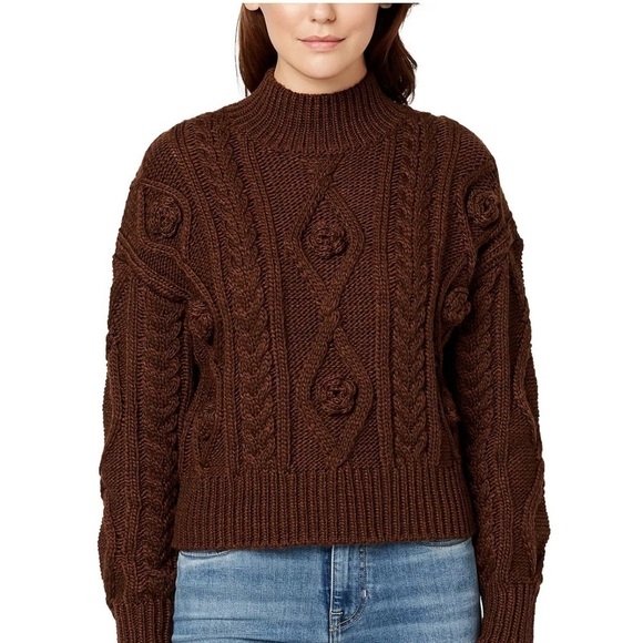 BUFFALO DAVID BITTON
Greta Cable-Knit pullover Sweater size Large - Picture 1 of 6